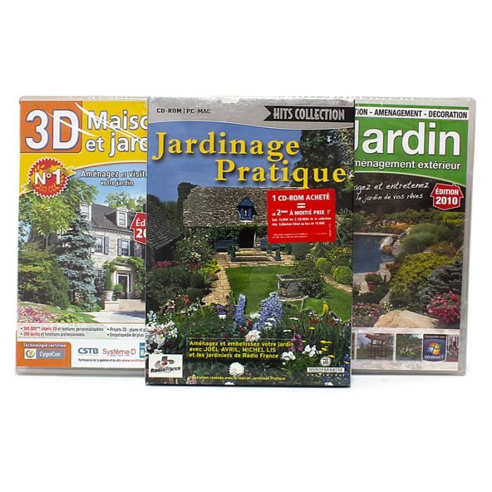 Pack 3 Logiciels Amenagement Maison Et Jardin Achat Vente Jeu Pc Pack 3 Logiciels Amenagemen Cdiscount