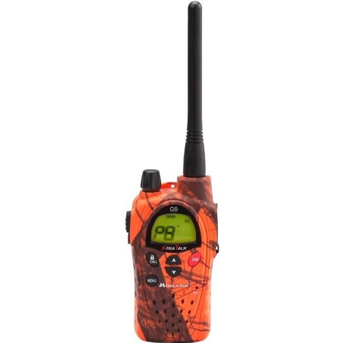 Talkie Walkie Midland G9 Pro Blaze Booster Noir Achat Talkie Walkie Pas Cher Avis Et Meilleur Prix Cdiscount