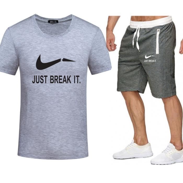 ensemble short tee shirt homme marque
