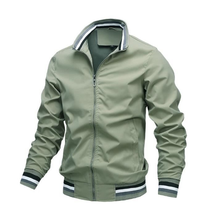 Surchemise Homme Vintage à Boutons - Veste Mi-saison Printemps/Automne - Coupe Classique Pour Look Décontracté Ou Travail