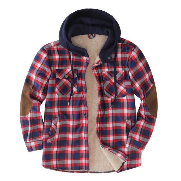 Chemise discount rembourrée homme