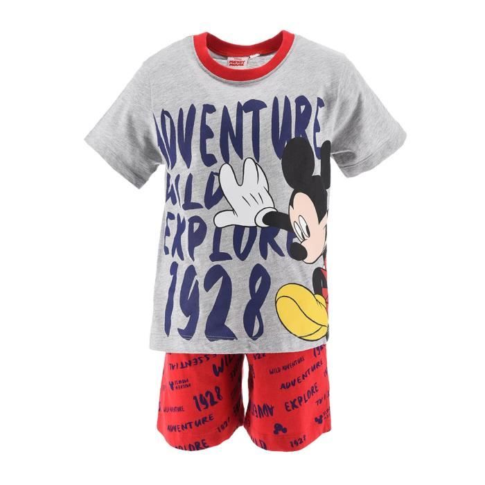 Pyjama Short Garcon 14 Ans Pyjama Court Pour Garçon, Jersey Simple