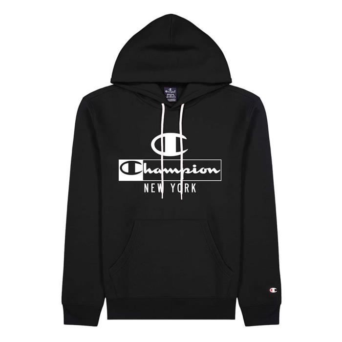 Sweat Cap Homme CHAMPION Taille S Couleur NOIR Noir Cdiscount Pret a Porter