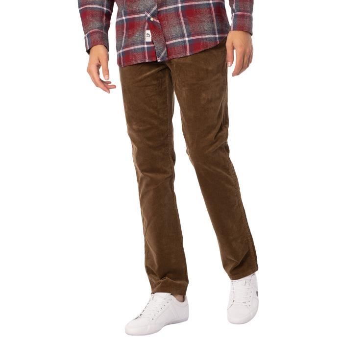 Jeans homme vrangler en velours hotsell
