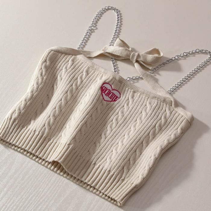 Haut Camisole Rose - Marque T.O.P. - Coton Mélangé - Occasion Très Bon état