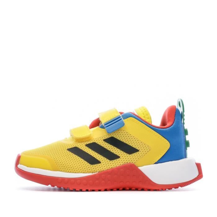 Baskets Jaune Garcon Adidas Lego Sport Jaune Cdiscount Chaussures