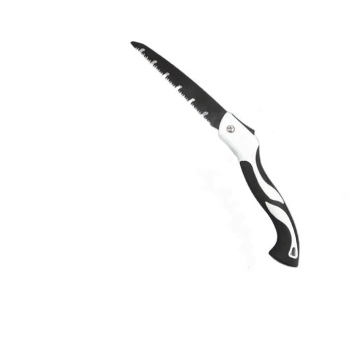 Scie Pliante Élagage SK5 Acier Carbone Haute Qualité - Robuste Avec Poignée Confort, Pour Camping, Jardin, Chasse, Bois