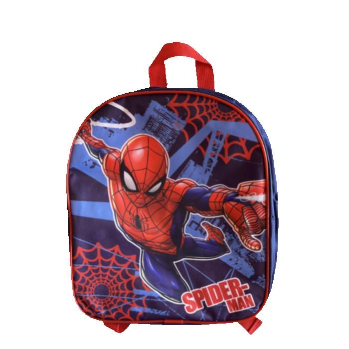 Sac à dos Spiderman 30 cm - enfant - Licence Marvel - Couleur:Bleu Taille:Taille Unique - Bleu