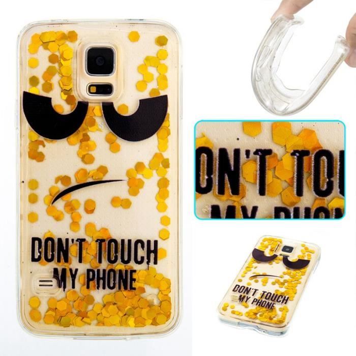 Coque Samsung Galaxy S5 (Don't Touch My Phone) - Achat coque ...
