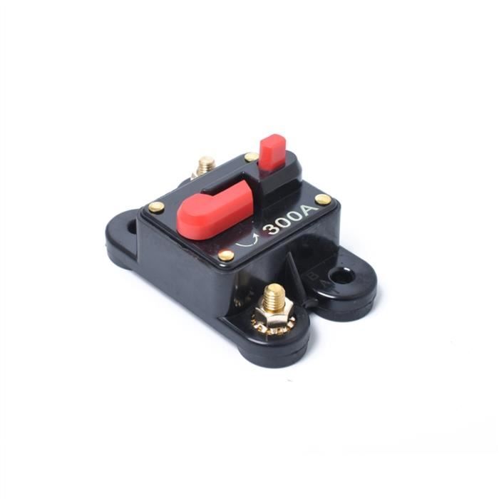 Disjoncteur DC 60A 12V-24V à Réarmement Manuel - Protection Système Audio, Solaire, Voiture Et Bateau