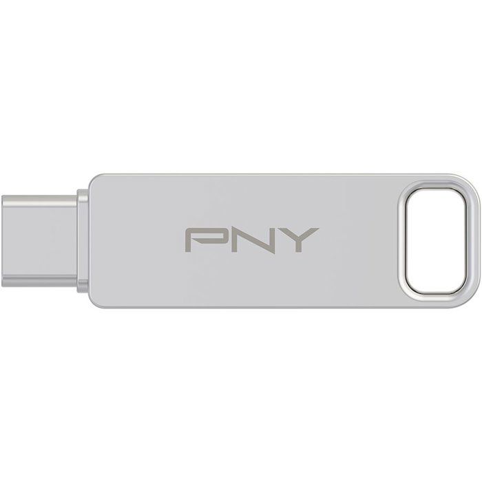 Clé USB 3.2 - PNY - DUO LINK - Type-C/Type-A - 128 Go - Jusquà 200 Mo/s