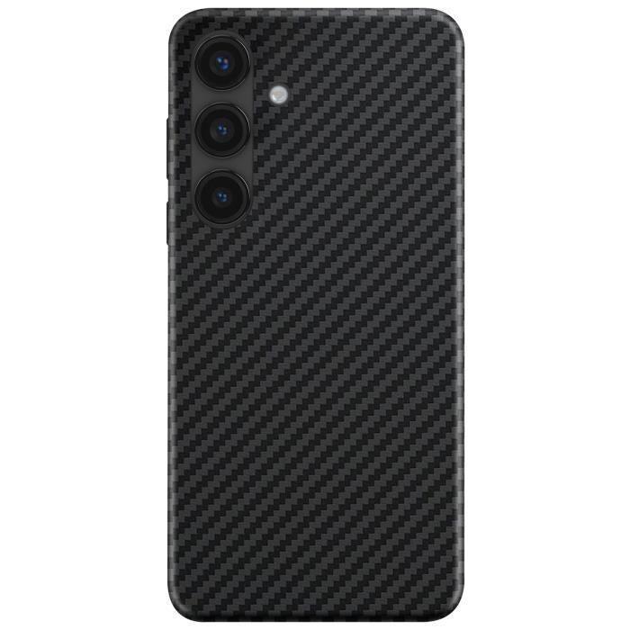 Samsung Aramid Cover Galaxy S25 Effect Carbone - vue 7
