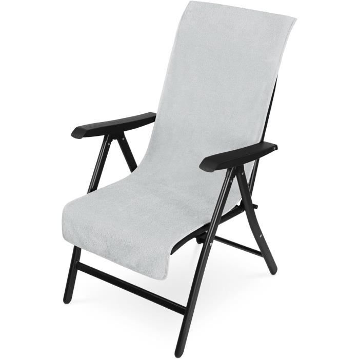 Housses Imperméables Pour Chaises Pliantes De Terrasse - Lot De 2 Housses Avec Sac De Rangement, Protection UV Et Intempéries