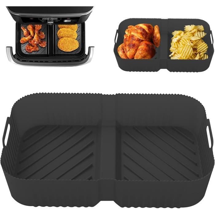 BYKITCHEN Papier Cuisson pour Ninja Foodi FlexDrawer Air Fryer 10,4L, 150 Pièces Accessoire Air