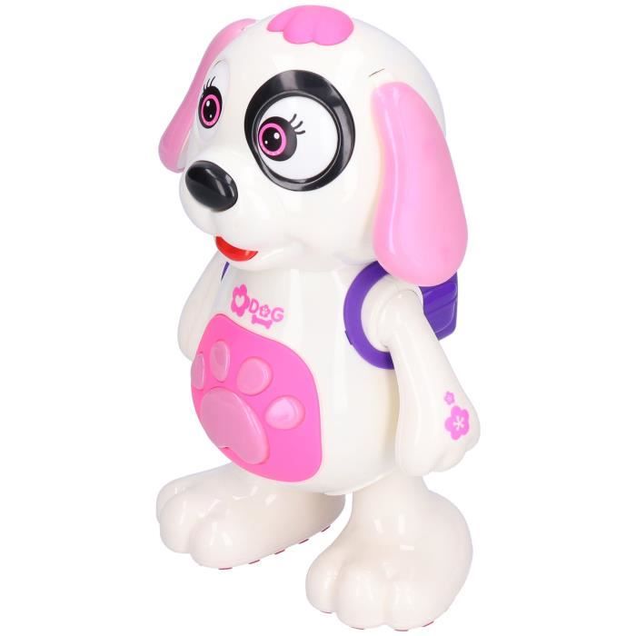 Comparer les prix de Sonew Chien robot Musical Danse Robot Chien Plastique Interactif Chiot Jouet Intelligent Chantant Chien Jouet pour Bébé Enfant
