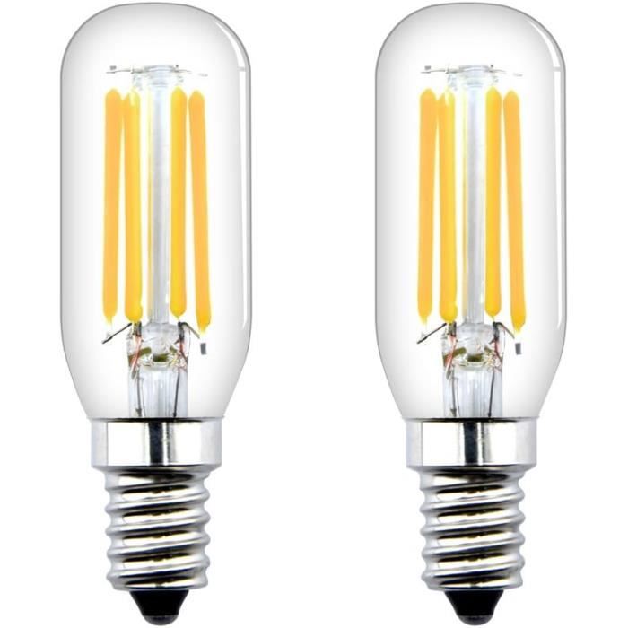 Bonlux 4W E14 Ampoule LED T26 Filament Tubulaire Petit Culot à Vis E14