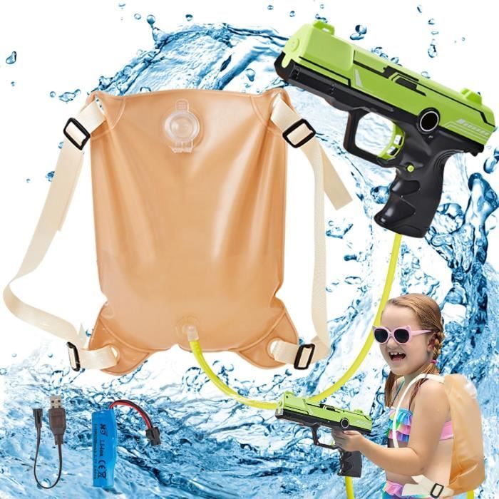 Pistolet à Eau, Lehoo Castle 16 PCS Pistolet à Eau Enfant, 21cm Pistolet à Eau en Mosse
