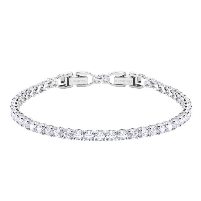 Bague Anneau Swarovski Bracelet Swarovski Tennis Gris