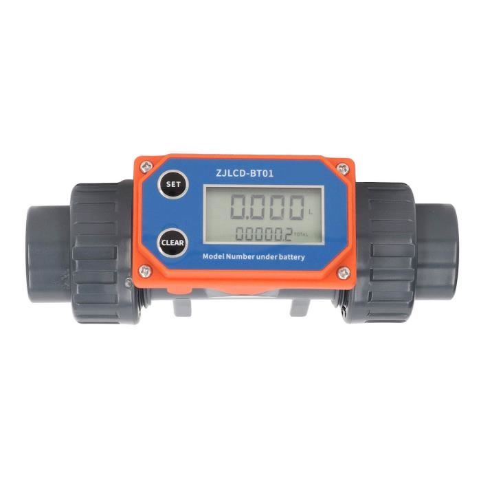 LAM-débitmètre d'eau Débitmètre à affichage numérique capteur de débit d'eau à réponse sensible de haute précision pour