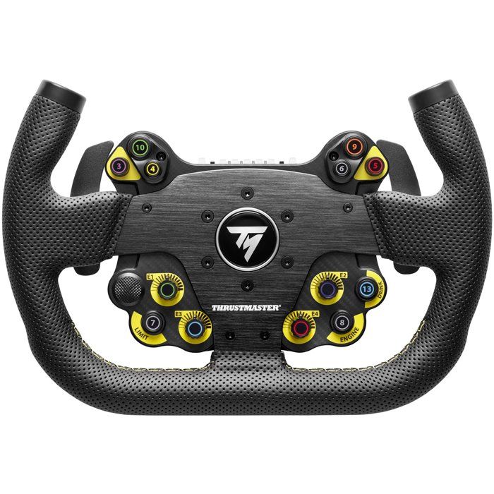 Volant de course - THRUSTMASTER - EVO Racing 31U Leather - Compatible PCPS4PS5Xbox Series et Xbox One - Noir