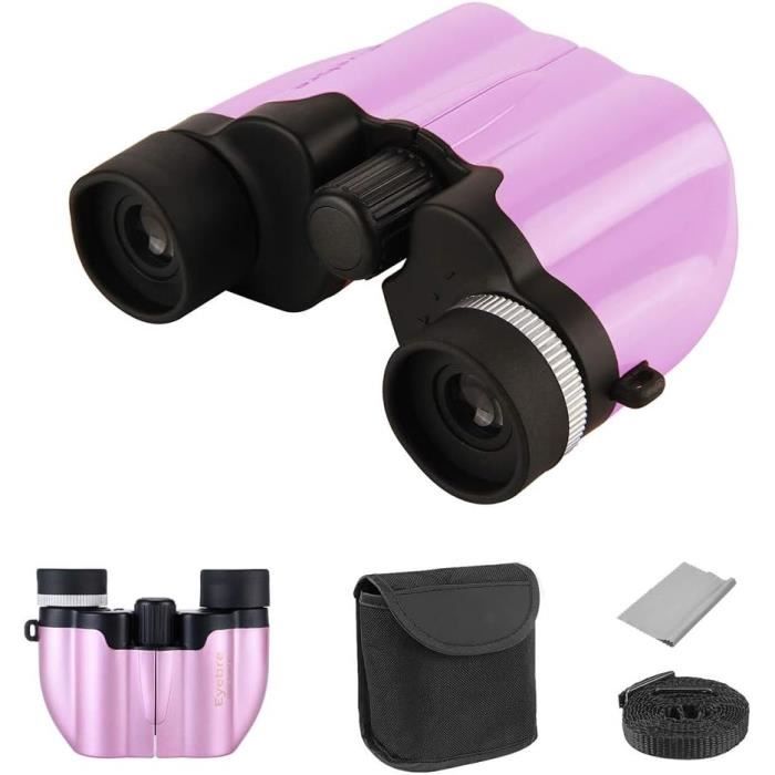occer 12x25 Jumelles Compactes pour Adultes et Enfants - Haute Puissance étanche Mini Jumelle Simplicité de Mise au Point pour Extérieur Chasse, Observation Oiseaux, Voyage, Randonnee