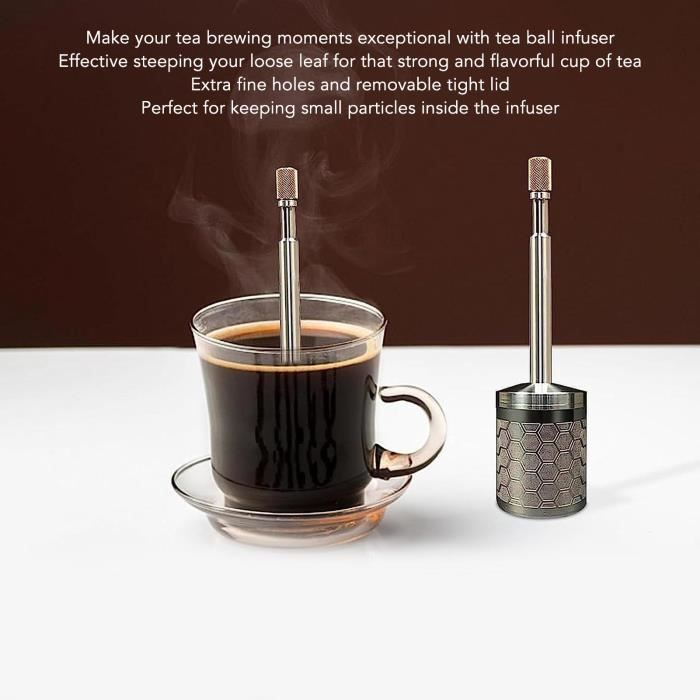 Infuseur à thé en acier inoxydable