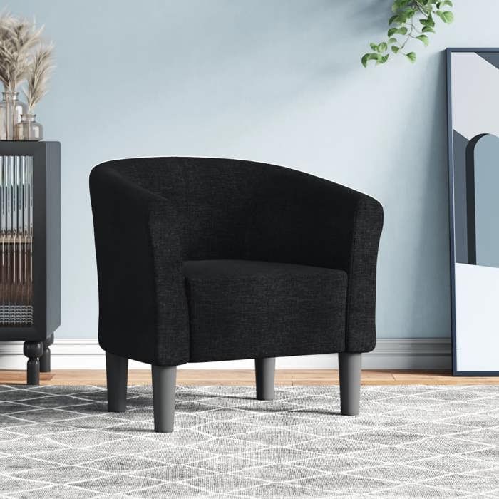 vidaXL Fauteuil Cabriolet Chaise avec Accoudoirs Canapé avec Dossier Siège Rembourré Meuble de Salon Chambre Bureau 356432
