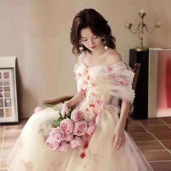 Écharpe De Soirée Femme Avec Franges Et Boucle - Pour Mariage, Fête, Bal, Robe élégante
