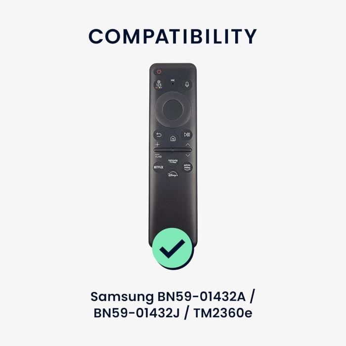 Kwmobile Étui Compatible Avec Samsung BN59-01312A / BN59-01312B Coque