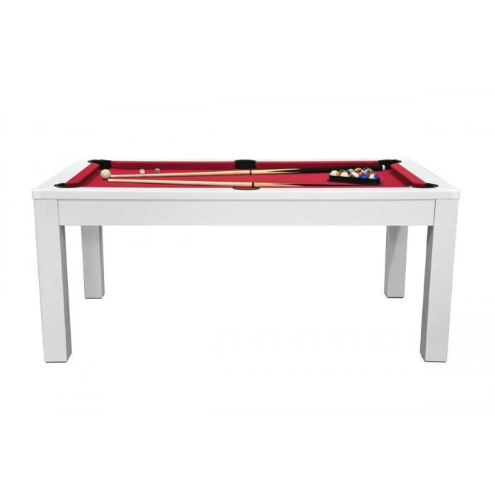 Tapis De Billard 7Ft (210x160 Cm) – Drap Rouge US Atlas – Neuf
