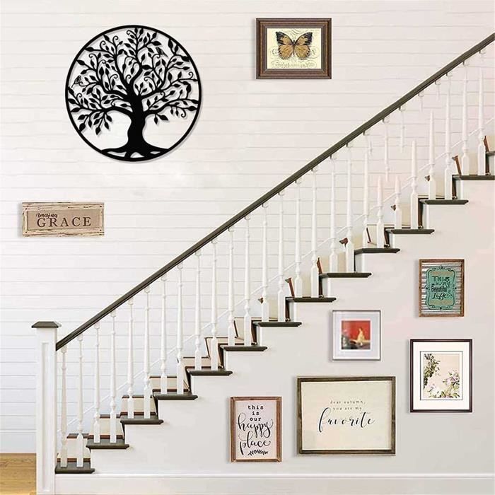 Déco Murale Violon En Fer - Art Mural Métal 30x32cm Pour Chambre, Cadeau Musicien