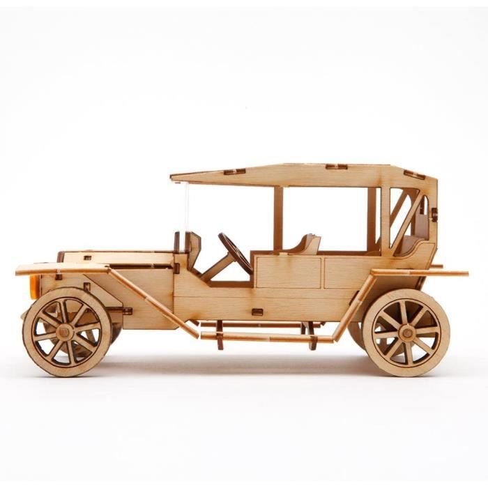 Pâte à modeler [YOUNGMODELER] Desktop Wooden Assembly Model Kits ...