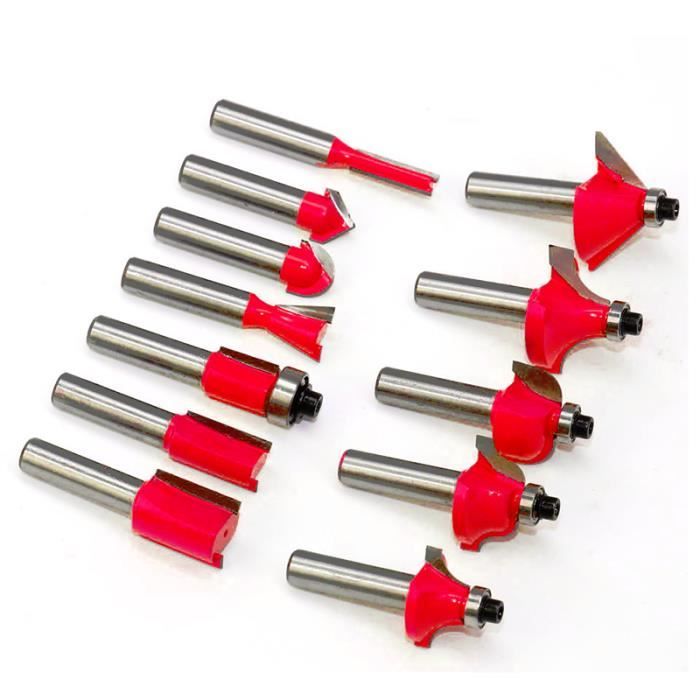 10 Fraises Dentaires Carbure De Tungstène - Modèle G01 2.35 Mm - Pour Polissage Laboratoire