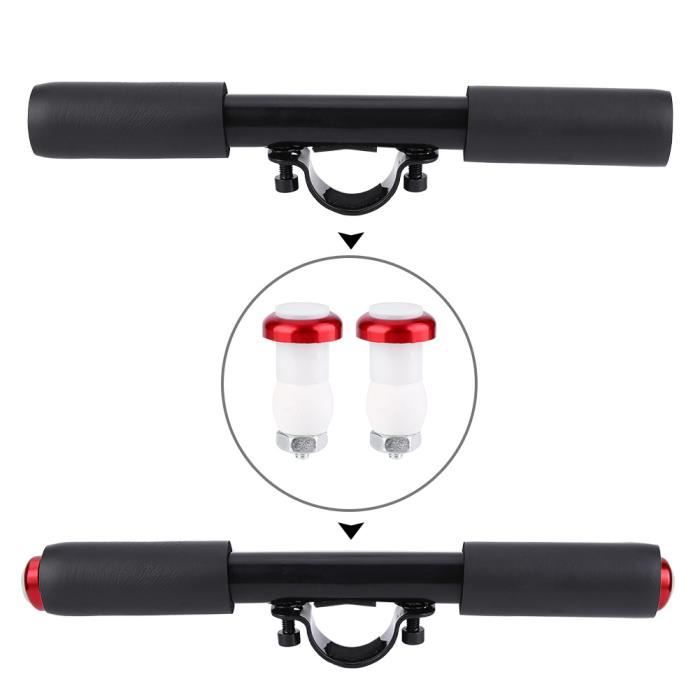 Poignées Guidon Trottinette Électrique Avec Clignotants Xiaomi M365 Pro 1S - Silicone Antidérapant 135mm