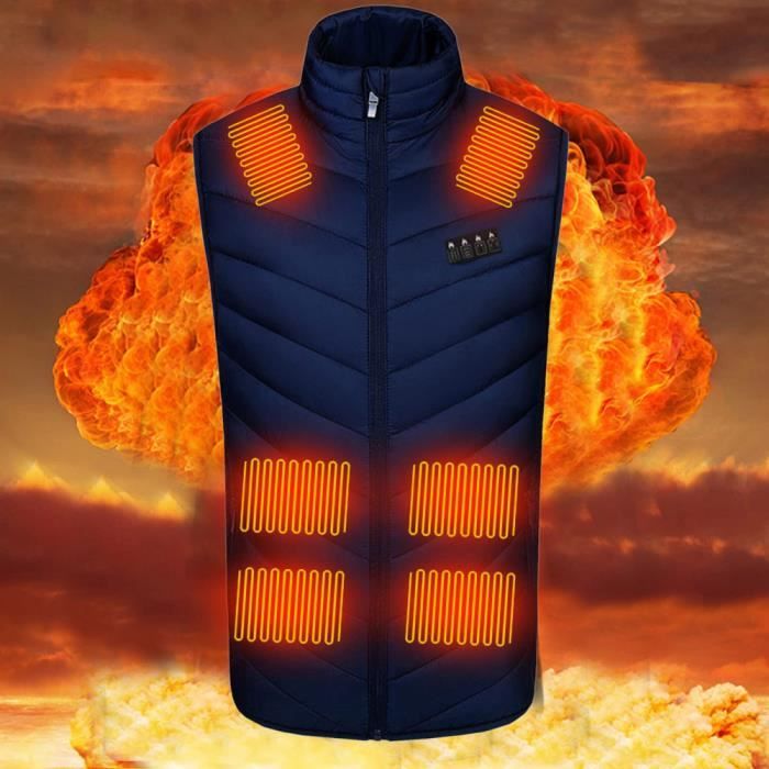 Gilet chauffant online grande taille