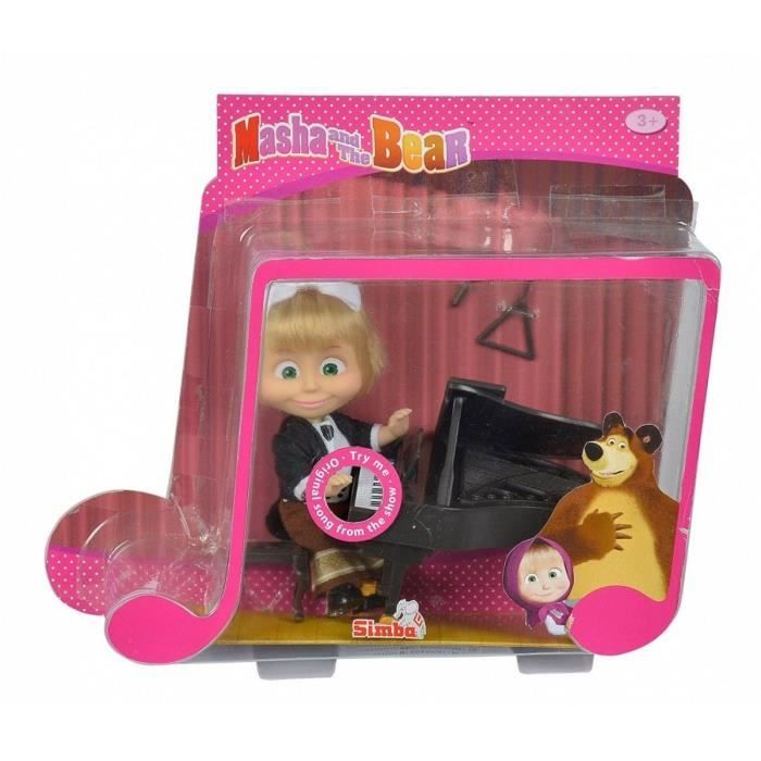 BAMBOLA SMOBY MASHA IN CONCERTO MASHA E L ORSO 109301971 Cdiscount Jeux Jouets