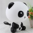WF26892-Veilleuse Lampe de Nuit Chevet Table Lumière Douce Blanc Chaud Déco Cadeau Style Panda pour Chambre Enfant Bébé-2