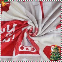 Couverture De Noël Couverture Noel 130x150cm, Plaid Noel Canapé, Couverture Noël Rouge Couverture Canapé Hiver