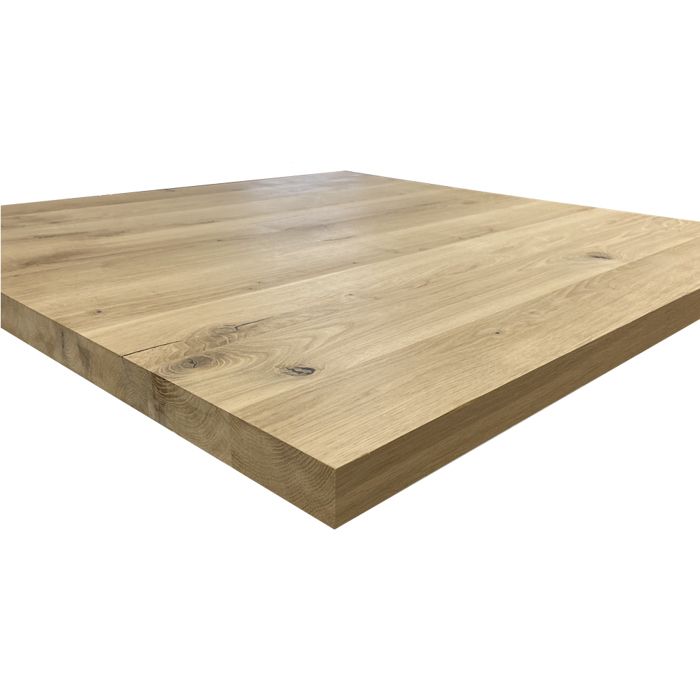 Tablette Chêne Massif Pleines Lames 1600 X 200 X 20 Mm - Bois Robuste FSC Mixte Pour Étagères Et Meubles
