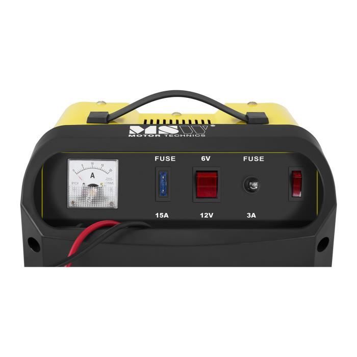Chargeur de batterie voiture Ampérage charge 5-8A Consommation 04