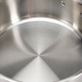 EBTOOLS poêle à frire 3 pièces / ensemble batterie de cuisine en acier inoxydable ensemble pot de soupe poêle à lait avec fond-3