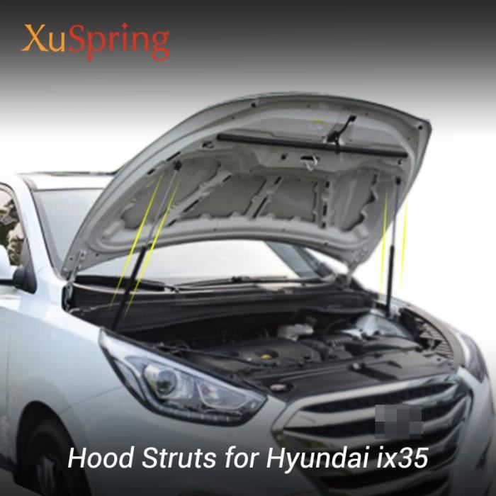 Carbone - Support de capot moteur pour Hyundai, capot de remise en état,  amortisseur à gaz, barres de jambe d - Cdiscount Auto