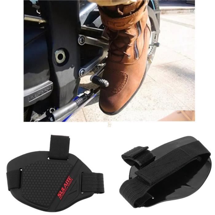 2 pièces Gear Shifter Accessoires pour chaussures Bottes de moto Protector,  Protege Chaussure Moto - Protection Selecteur de Vitesse pour Botte ou