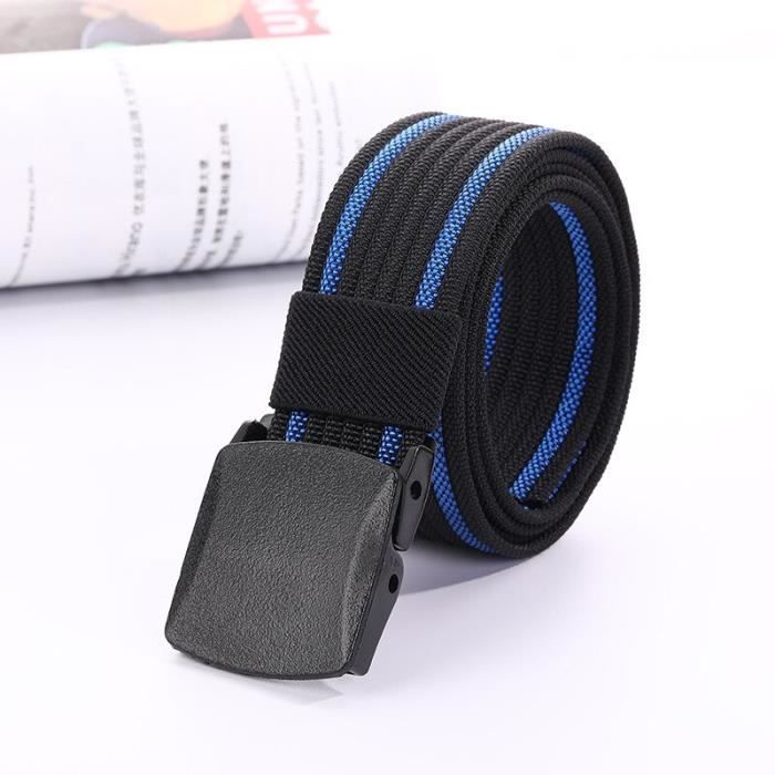 Largeur 95 CM Ceinture de taille en Nylon pour hommes et femmes sans metal resistante aux allergies loisirs sport de plein ai Orange Cdiscount Pret a Porter