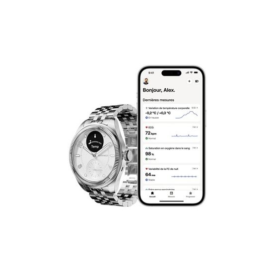 Wrist Darty Scanwatch Montre Connectée Santé WITHINGS ScanWatch - Main Image