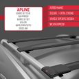Pour Citroen Berlingo 2019-2023 Barres de Toit Railing Porte-Bagages de voiture 3 pièces FLY Modèle NOIR 776-5