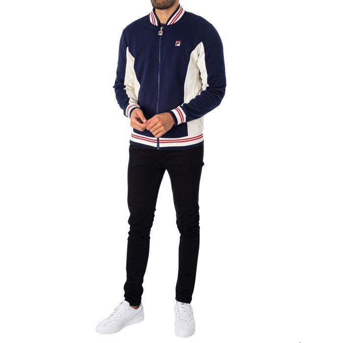 Chaussure Fila Sweat Fila Bleu Ensemble Enfant Fila Fila JACKET