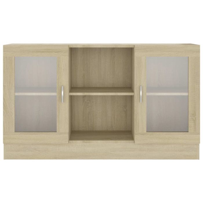 Armoire Murale Flottante Chêne Sonoma - Meuble De Rangement Moderne 100x36,5x35 Cm