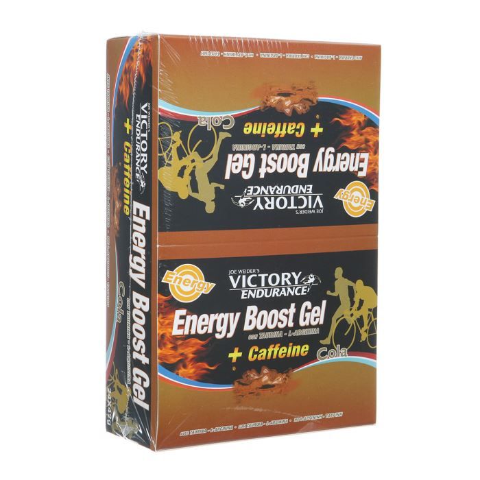 VICTORY ENDURANCE Energy Boost gel+caféine 24x42g