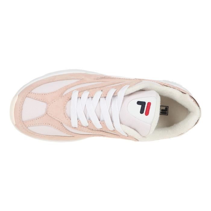 FILA Baskets 94 Femme Rose Rose p che et blanc Cdiscount Sport